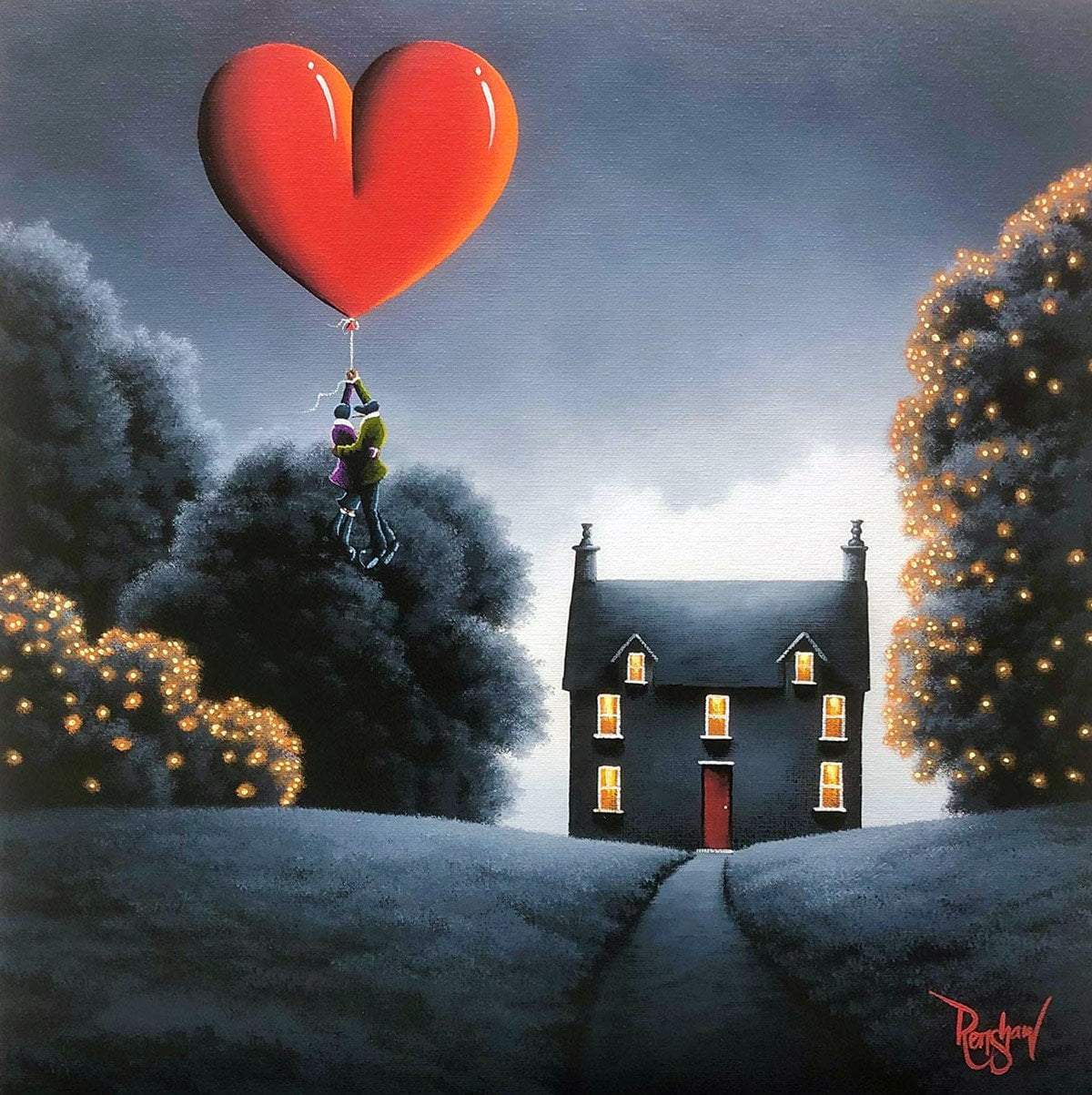 Finally Home - Original - SOLD by artist David Renshaw - Wyecliffe Galleries