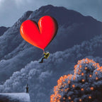 Finding Our Way Home - Edition - SOLD by artist David Renshaw - Wyecliffe Galleries