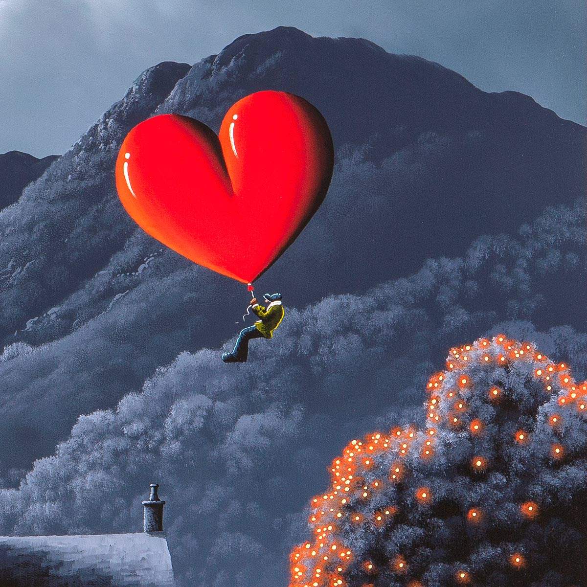 Finding Our Way Home - Edition - SOLD by artist David Renshaw - Wyecliffe Galleries