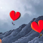 Finding Our Way Home - Edition - SOLD by artist David Renshaw - Wyecliffe Galleries