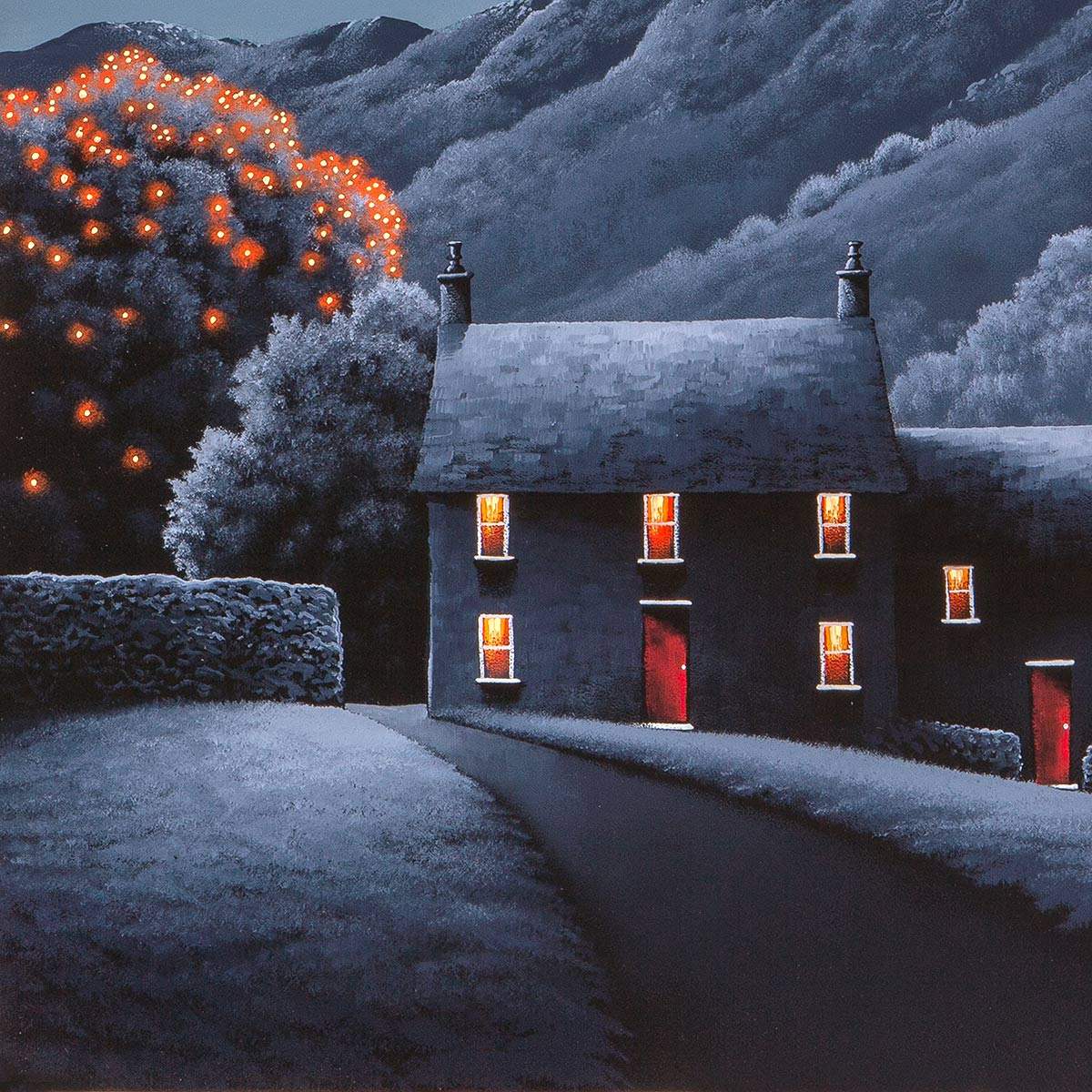 Finding Our Way Home - Edition - SOLD by artist David Renshaw - Wyecliffe Galleries