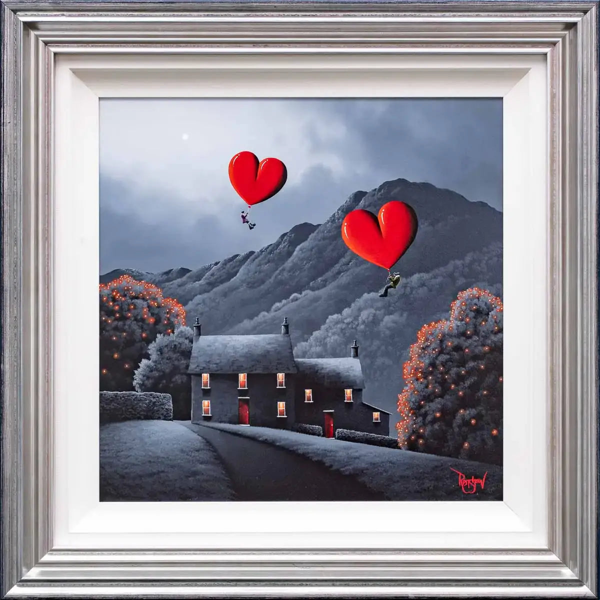 Finding Our Way Home - Original - SOLD by artist David Renshaw - Wyecliffe Galleries