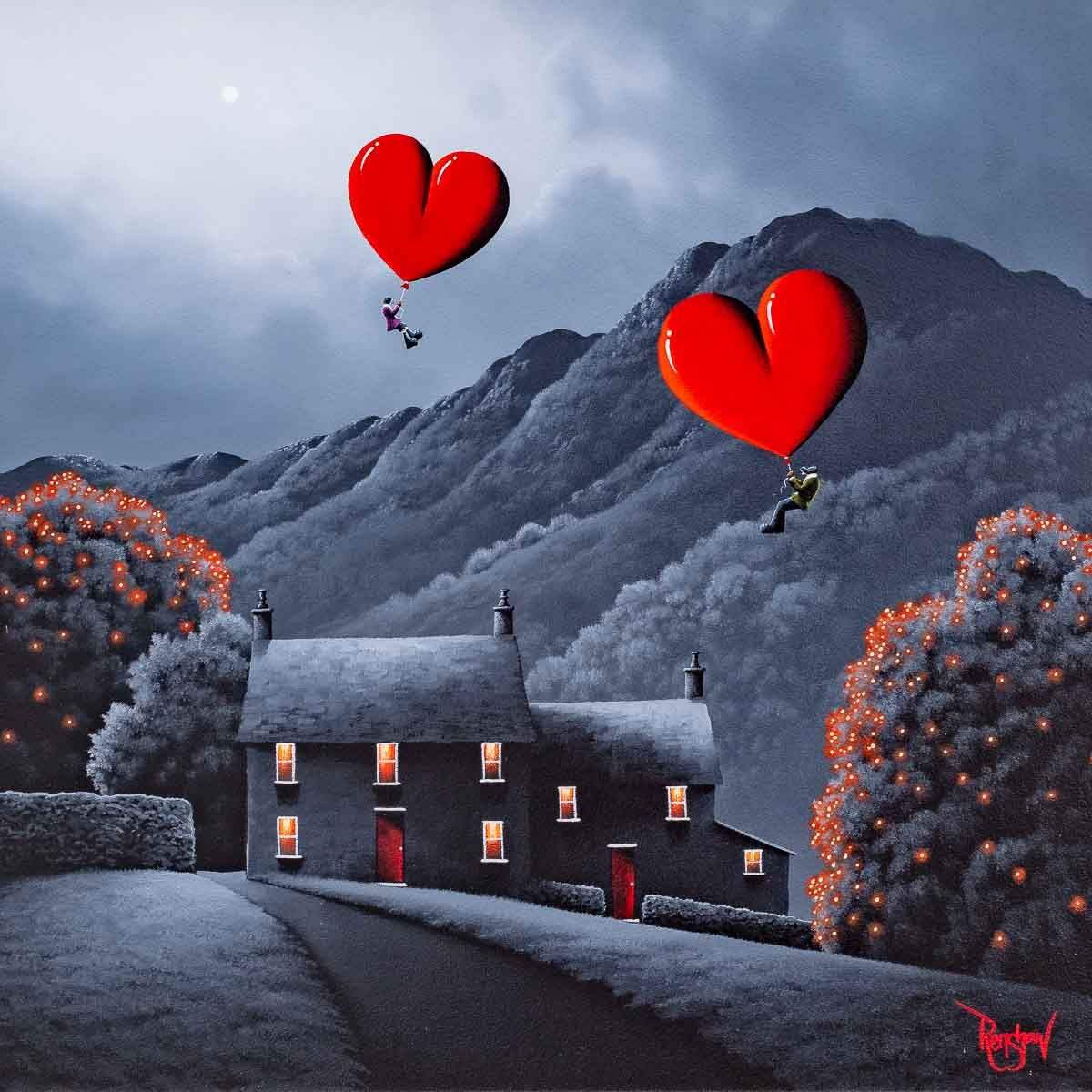 Finding Our Way Home - Original - SOLD by artist David Renshaw - Wyecliffe Galleries