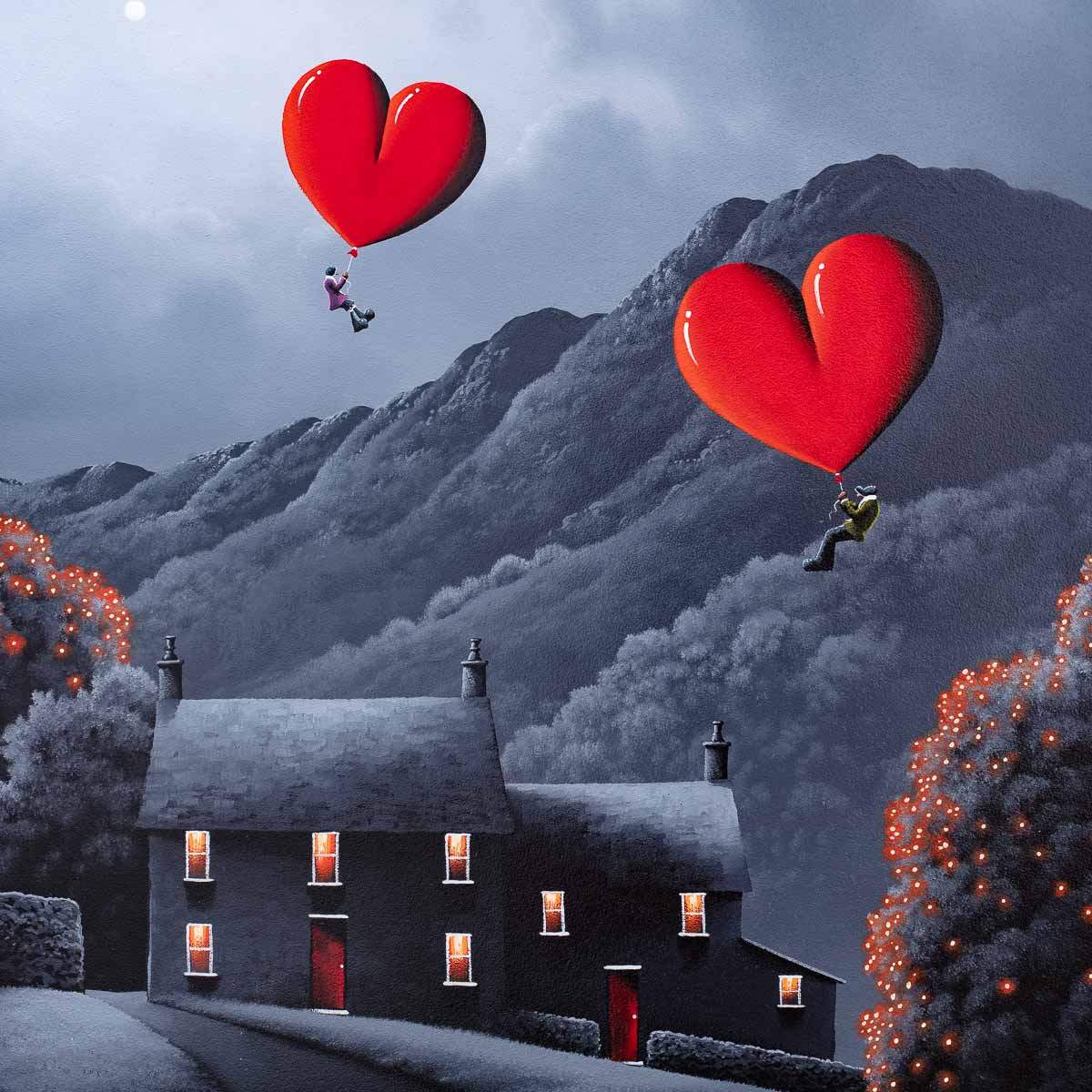 Finding Our Way Home - Original - SOLD by artist David Renshaw - Wyecliffe Galleries