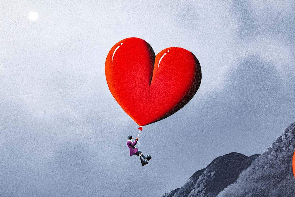 Finding Our Way Home - Original - SOLD by artist David Renshaw - Wyecliffe Galleries