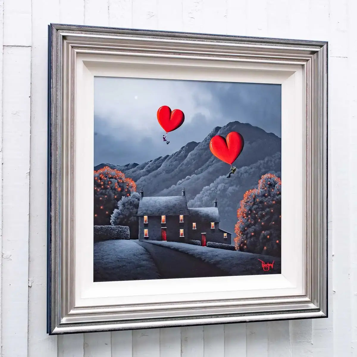 Finding Our Way Home - Original - SOLD by artist David Renshaw - Wyecliffe Galleries
