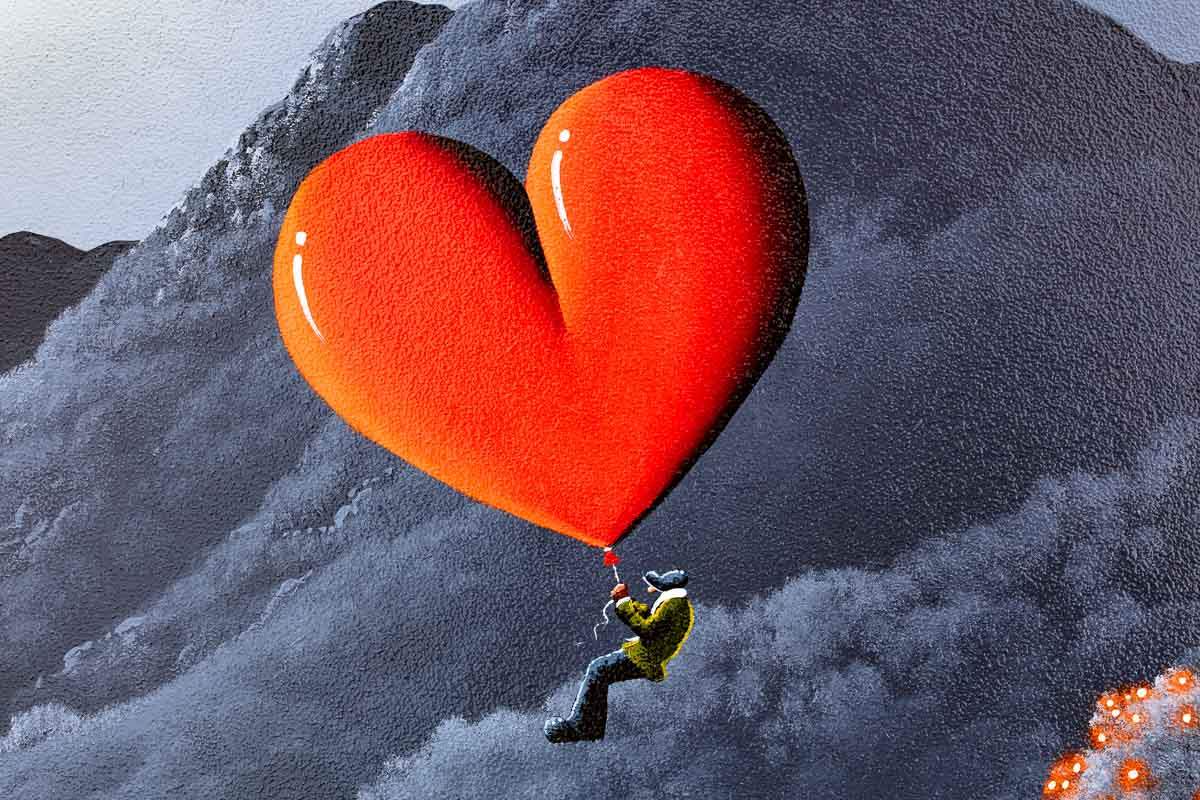 Finding Our Way Home - Original - SOLD by artist David Renshaw - Wyecliffe Galleries