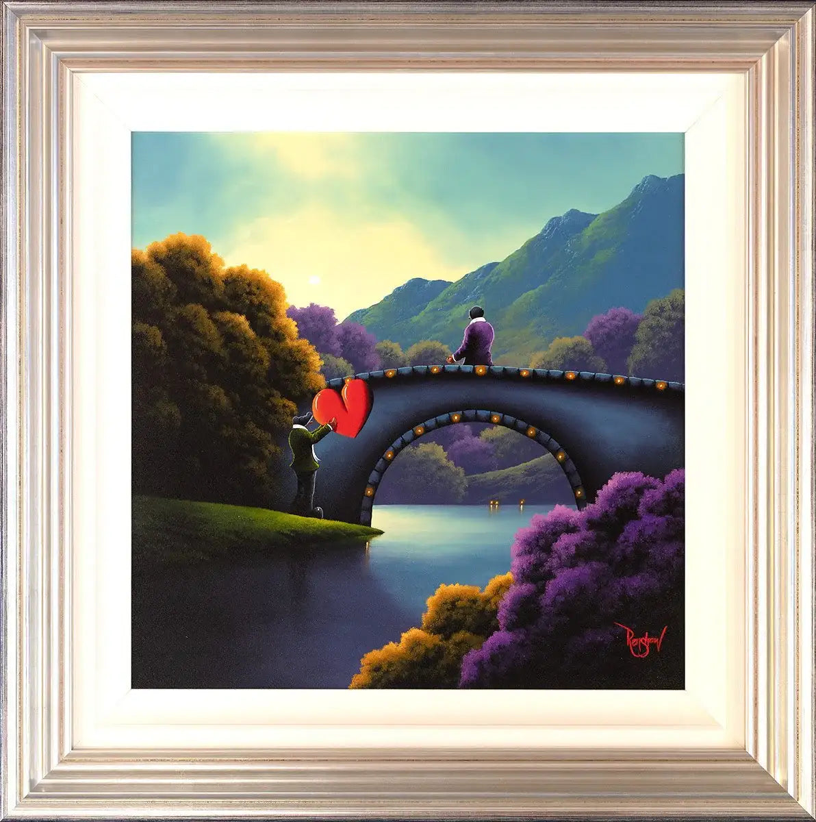 Finding Our Way - Original - SOLD by artist David Renshaw - Wyecliffe Galleries