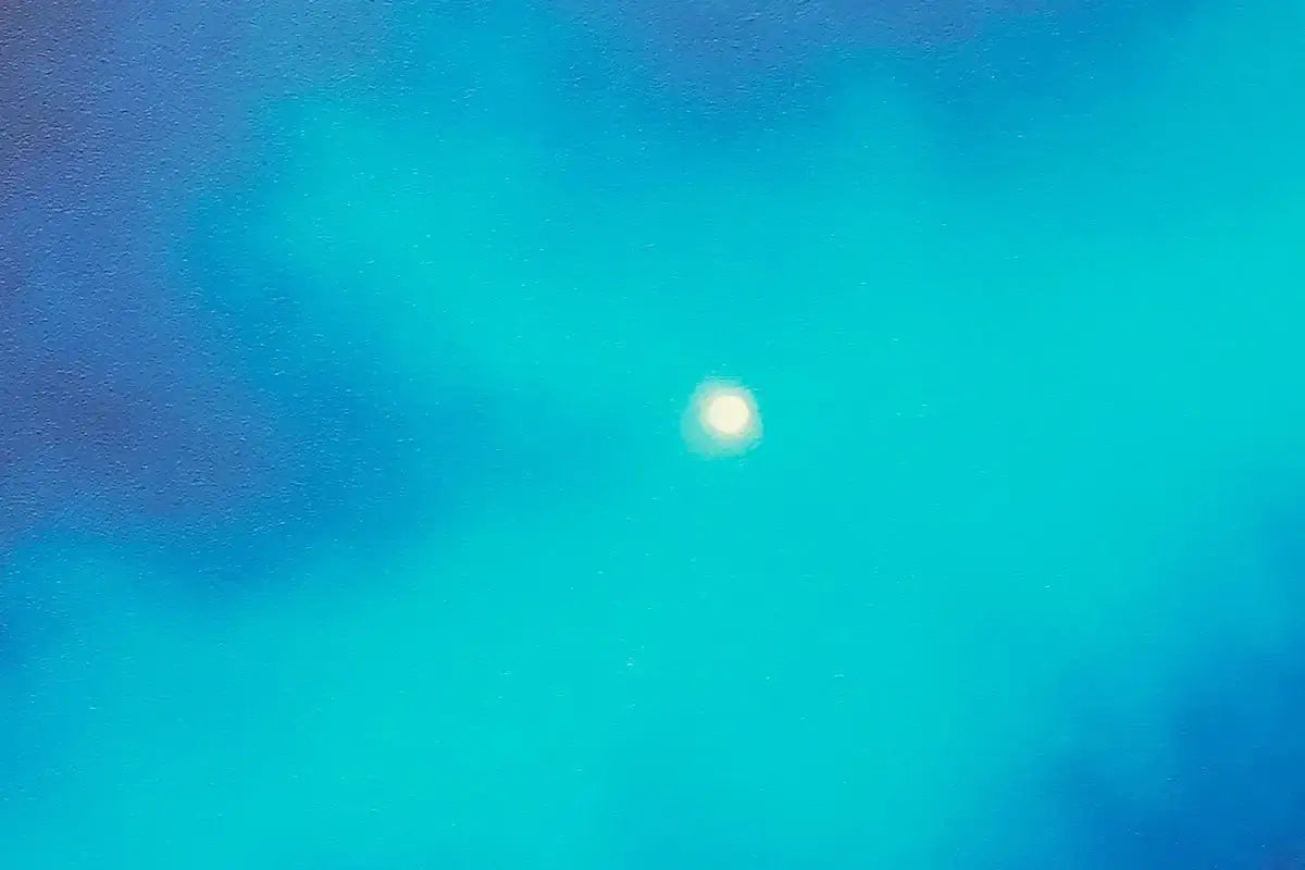 Flying To The Moon - Original - SOLD by artist David Renshaw - Wyecliffe Galleries