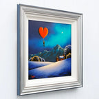Flying To The Moon - Original - SOLD by artist David Renshaw - Wyecliffe Galleries