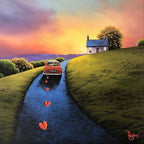 Follow my Heart - Original SOLD by artist David Renshaw - Wyecliffe Galleries
