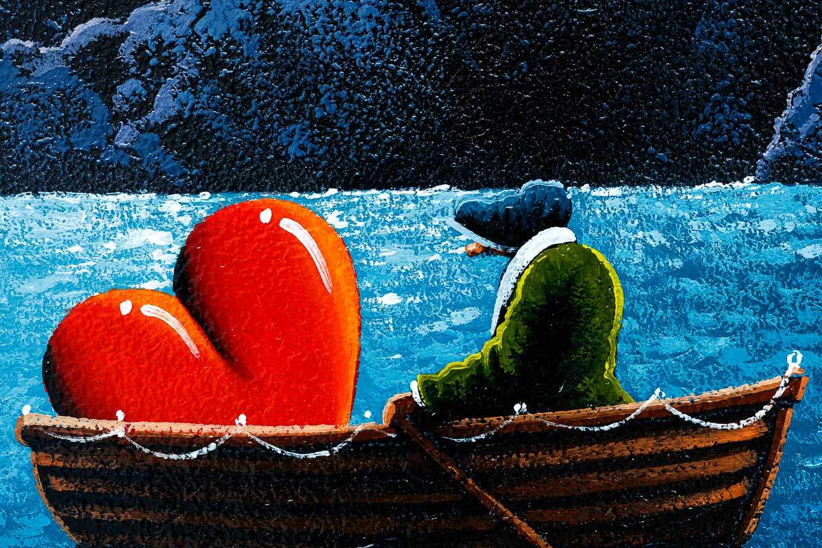 Follow The Light - Original SOLD by artist David Renshaw - Wyecliffe Galleries