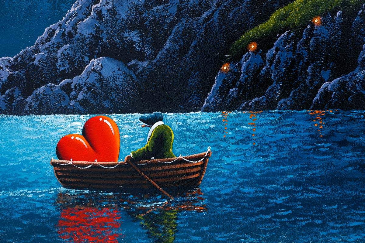 Follow The Light - Original SOLD by artist David Renshaw - Wyecliffe Galleries