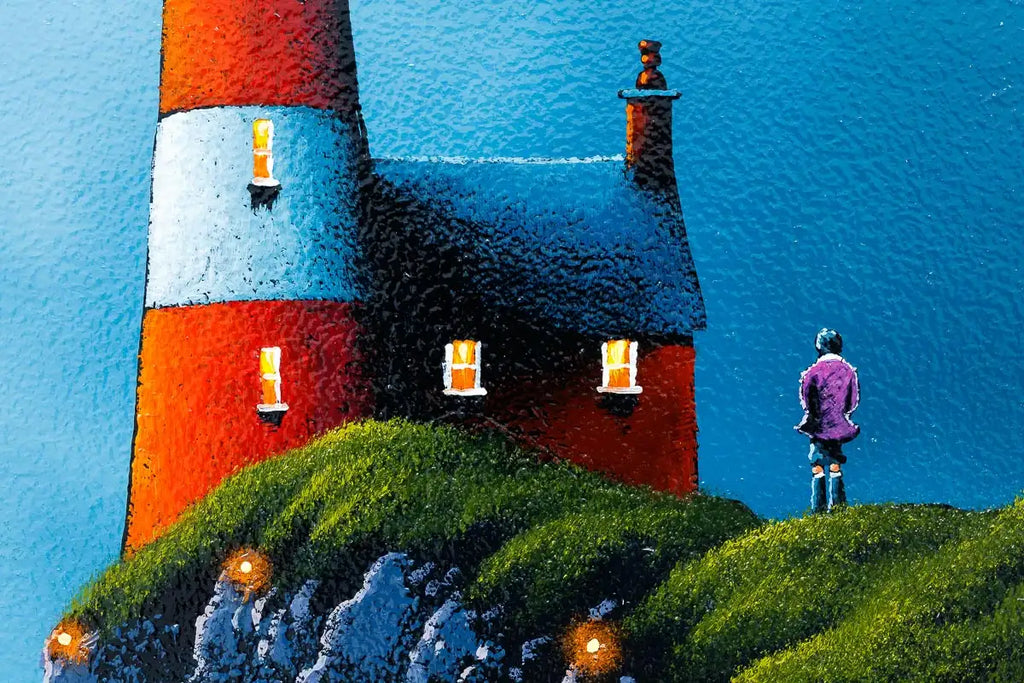 Follow The Light - Original SOLD by artist David Renshaw - Wyecliffe Galleries