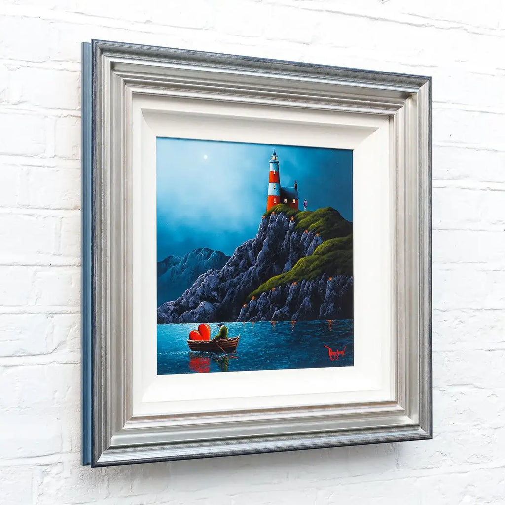 Follow The Light - Original SOLD by artist David Renshaw - Wyecliffe Galleries