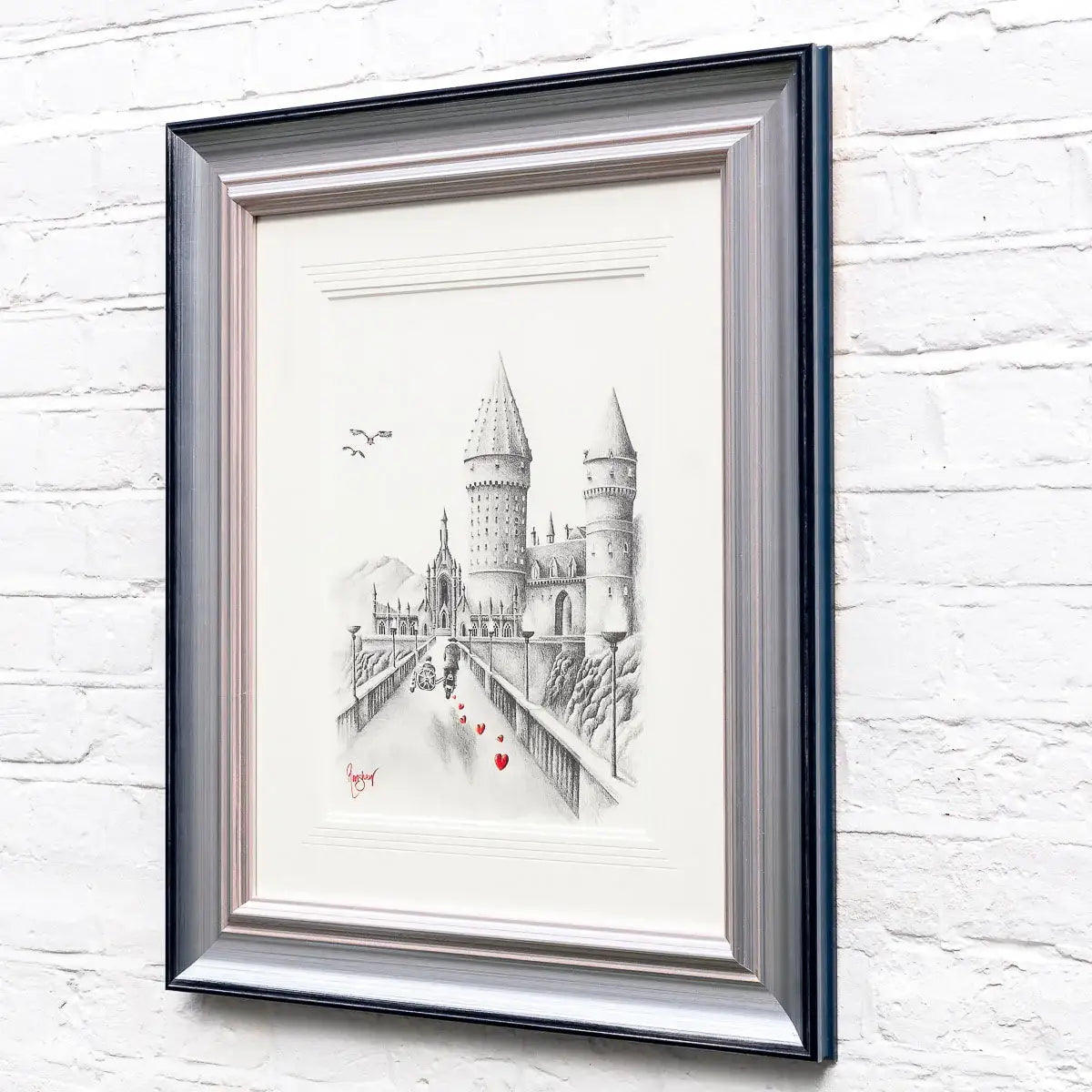 Follow The Magic Home - Original Sketch - SOLD by artist David Renshaw - Wyecliffe Galleries