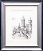 Follow The Magic Home - Original Sketch - SOLD by artist David Renshaw - Wyecliffe Galleries