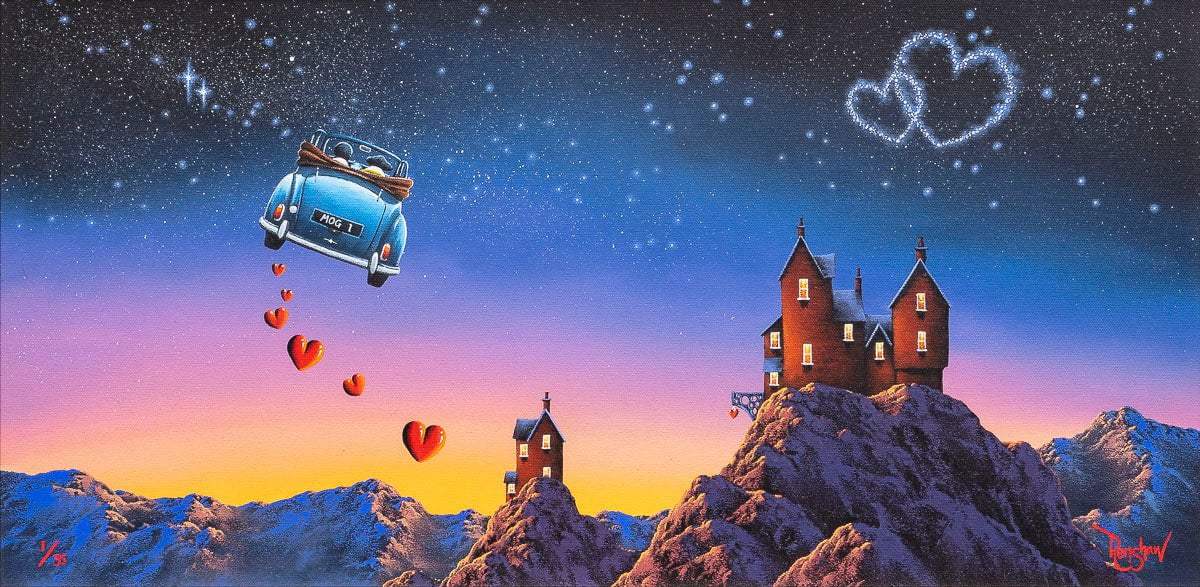 Follow the Stars Home - Boutique Edition by artist David Renshaw - Wyecliffe Galleries