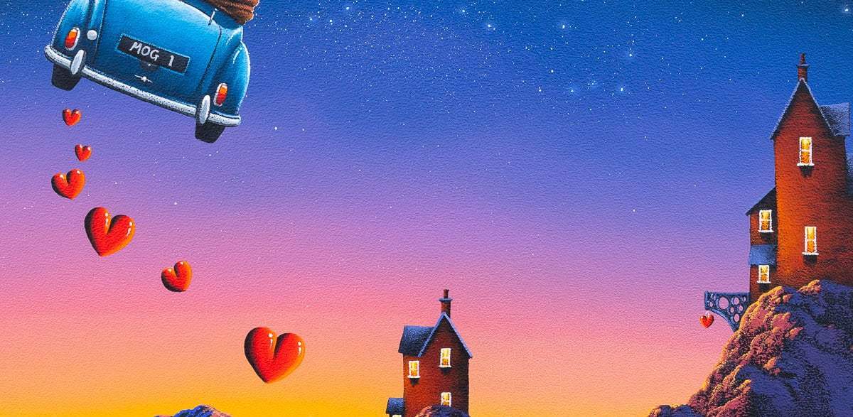 Follow the Stars Home - Original - SOLD by artist David Renshaw - Wyecliffe Galleries