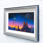 Follow the Stars Home - Original - SOLD by artist David Renshaw - Wyecliffe Galleries
