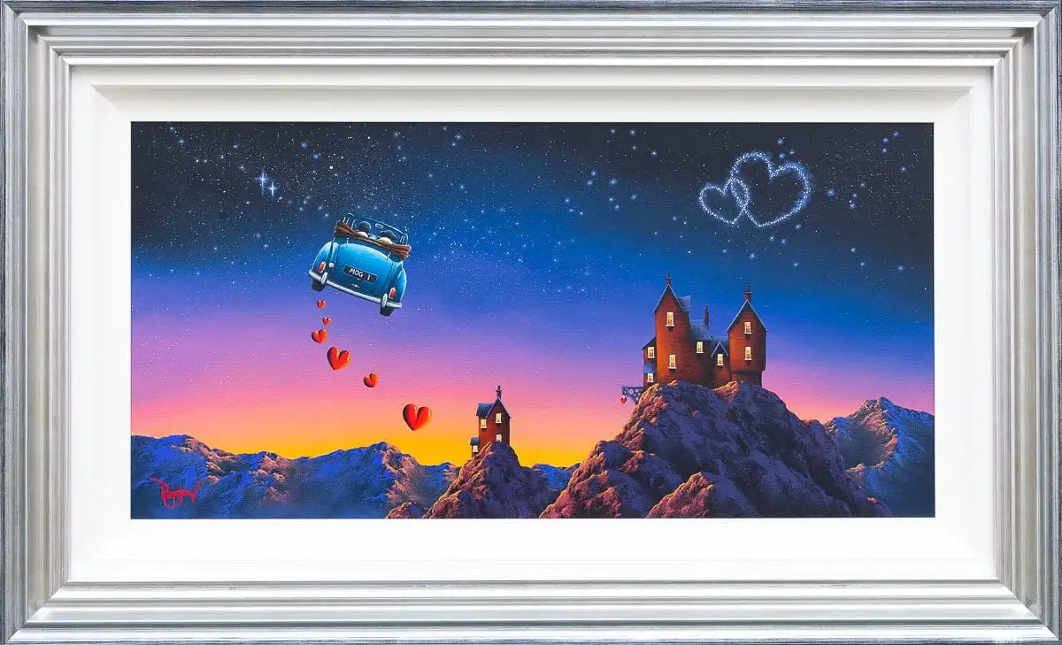 Follow the Stars Home - Original - SOLD by artist David Renshaw - Wyecliffe Galleries