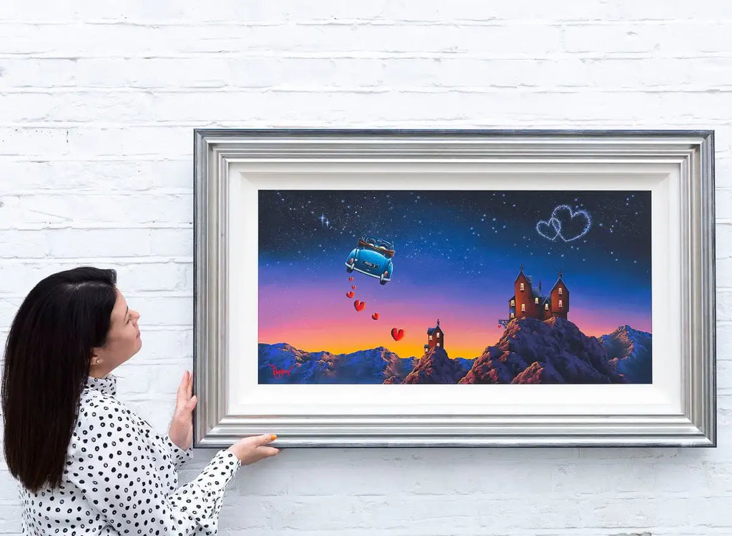 Follow the Stars Home - Original - SOLD by artist David Renshaw - Wyecliffe Galleries