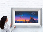 Follow the Stars Home - Original - SOLD by artist David Renshaw - Wyecliffe Galleries