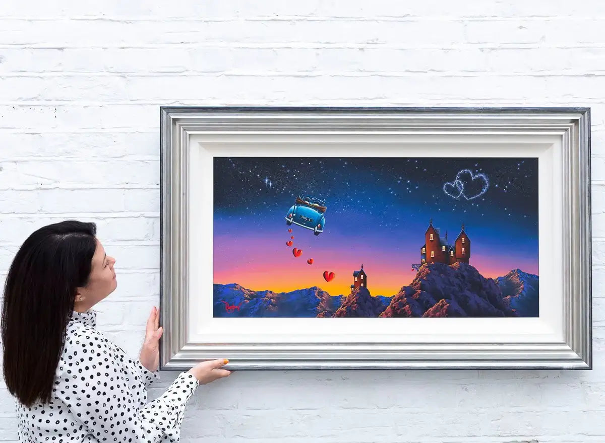 Follow the Stars Home - Original - SOLD by artist David Renshaw - Wyecliffe Galleries