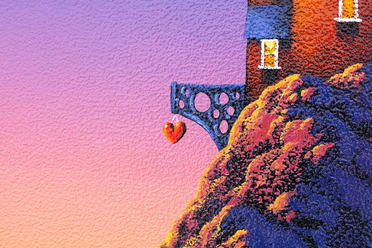 Follow the Stars Home - Original - SOLD by artist David Renshaw - Wyecliffe Galleries