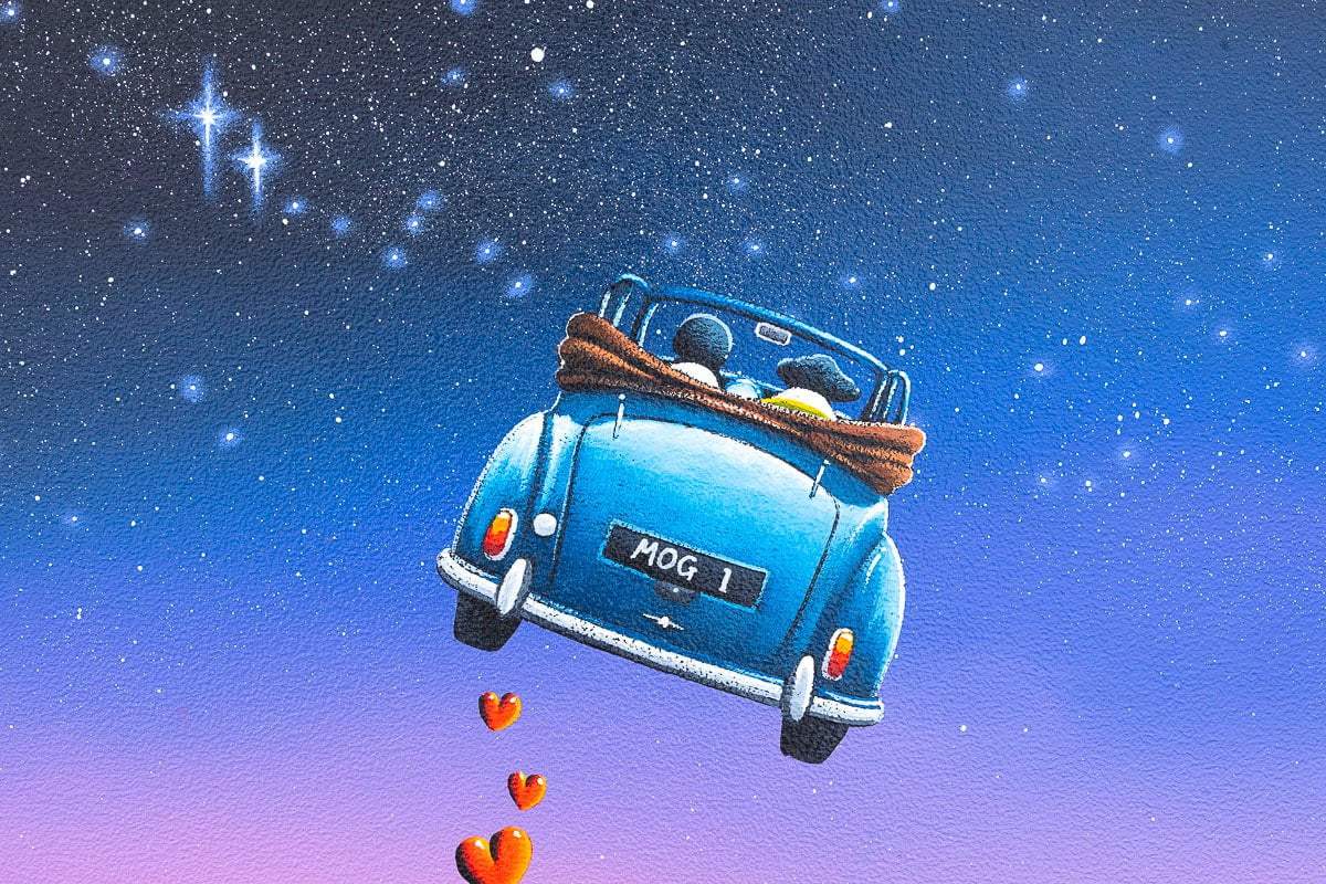 Follow the Stars Home - Original - SOLD by artist David Renshaw - Wyecliffe Galleries