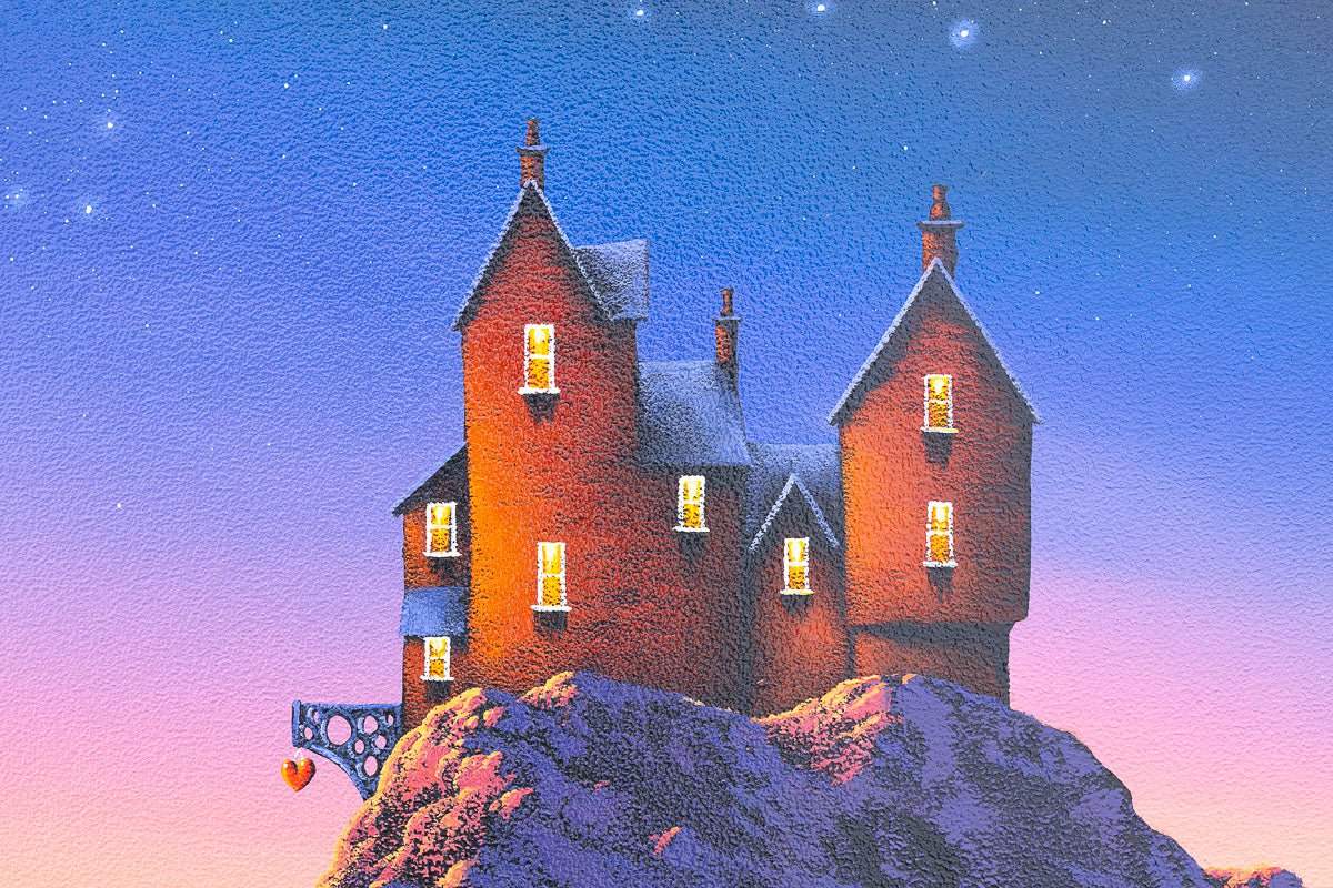 Follow the Stars Home - Original - SOLD by artist David Renshaw - Wyecliffe Galleries
