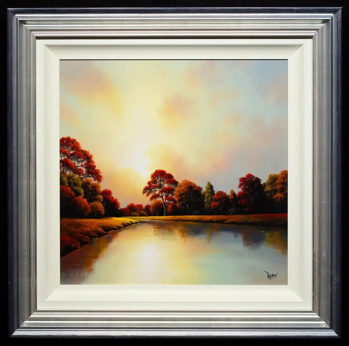 Forest Glow - SOLD by artist David Renshaw - Wyecliffe Galleries