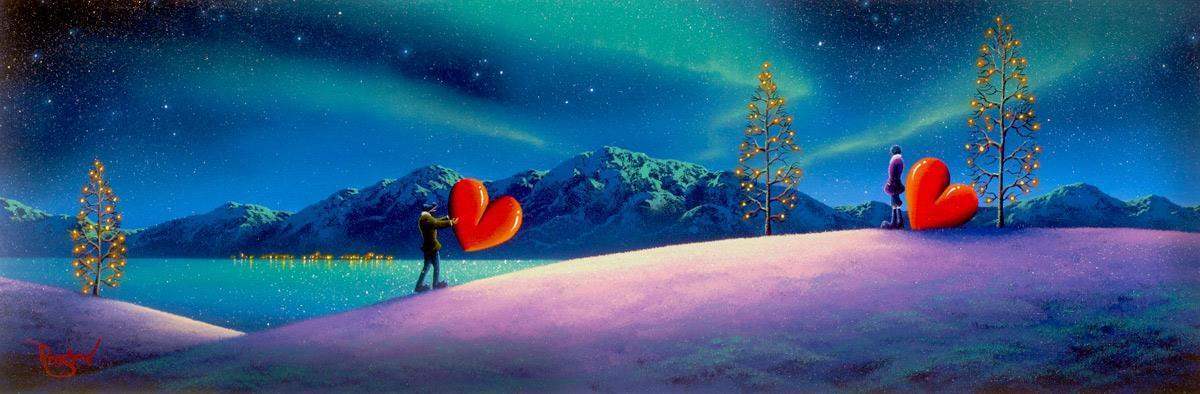 Forever Friends - Original - SOLD by artist David Renshaw - Wyecliffe Galleries