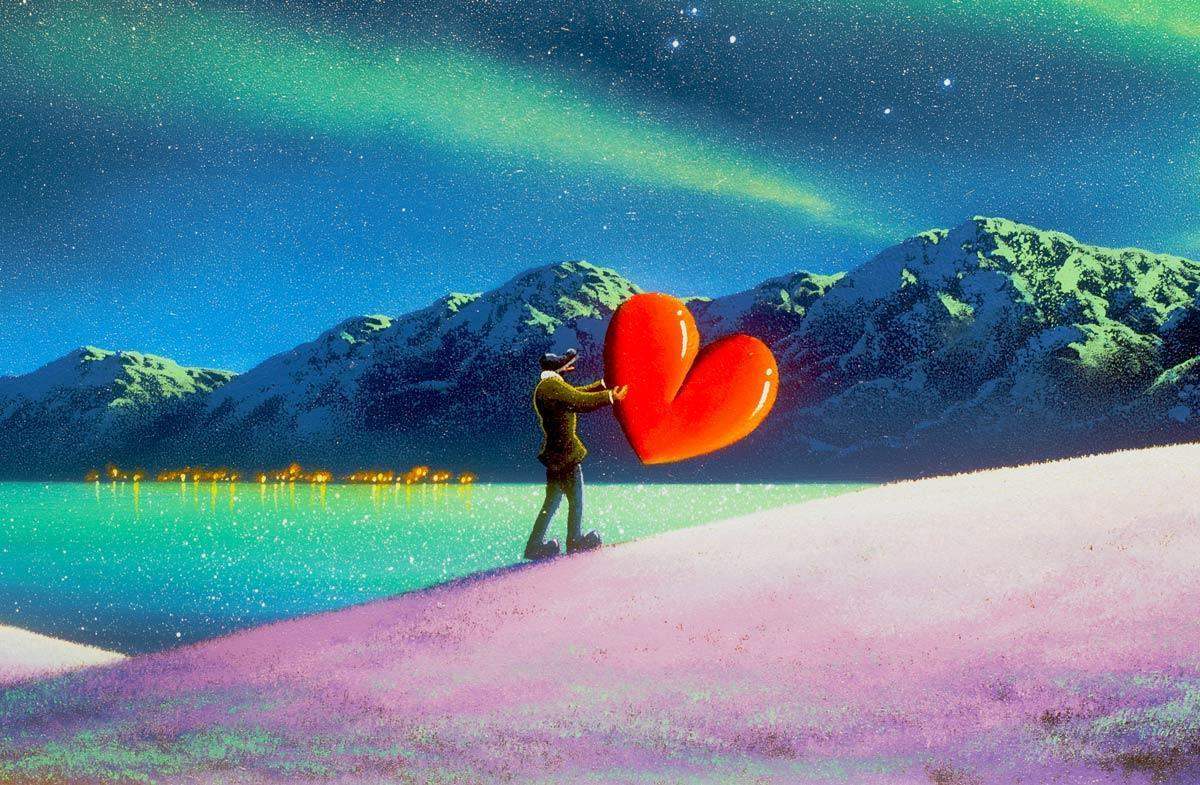 Forever Friends - Original - SOLD by artist David Renshaw - Wyecliffe Galleries