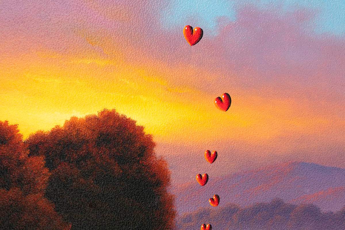 Forever Mine - Original - SOLD by artist David Renshaw - Wyecliffe Galleries