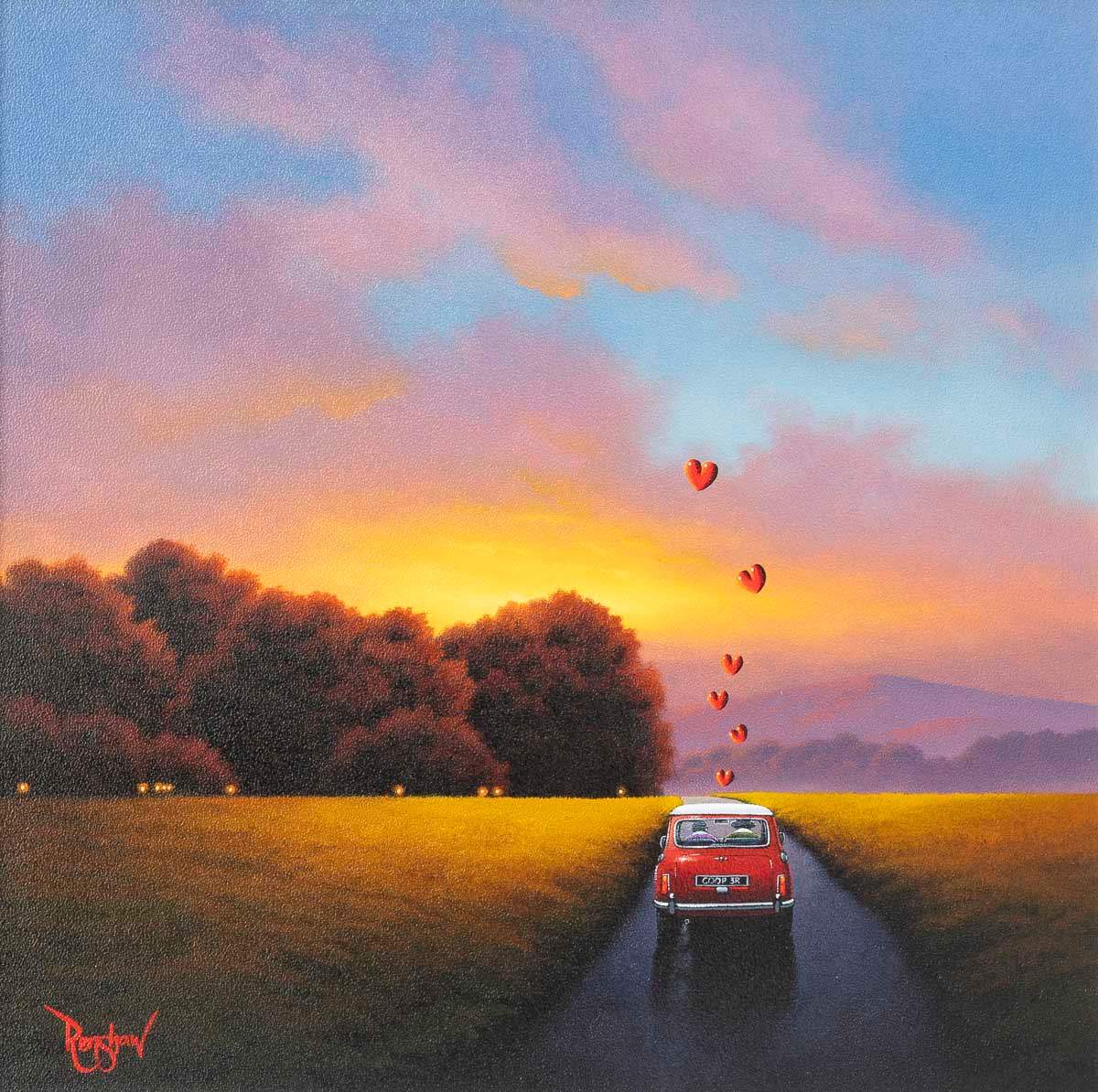 Forever Mine - Original - SOLD by artist David Renshaw - Wyecliffe Galleries