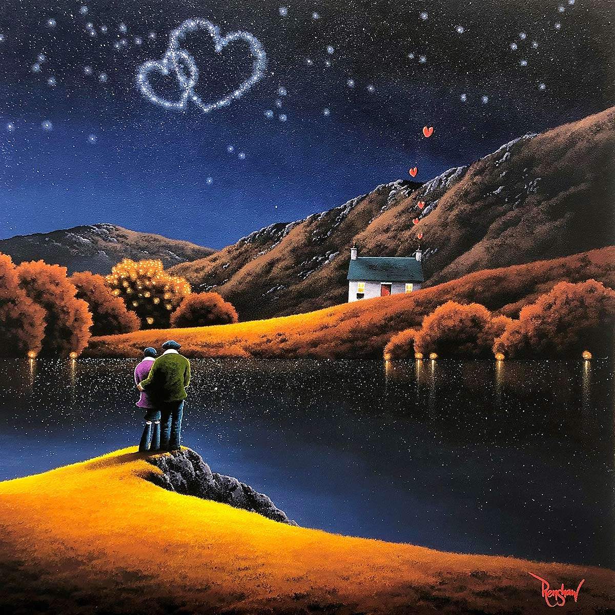 Forever my Always - Original - SOLD by artist David Renshaw - Wyecliffe Galleries