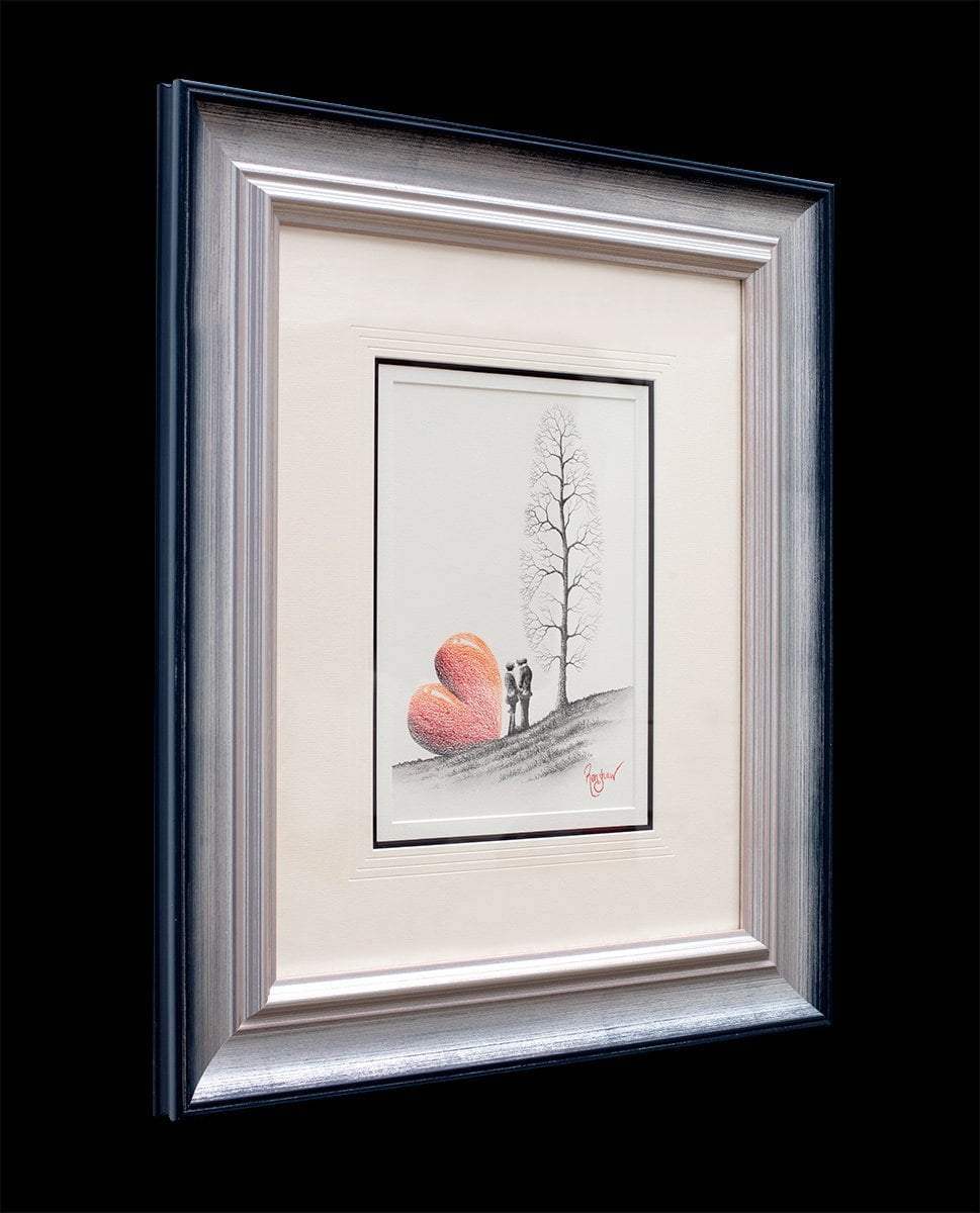 Forget Me Not - Original Sketch - SOLD by artist David Renshaw - Wyecliffe Galleries