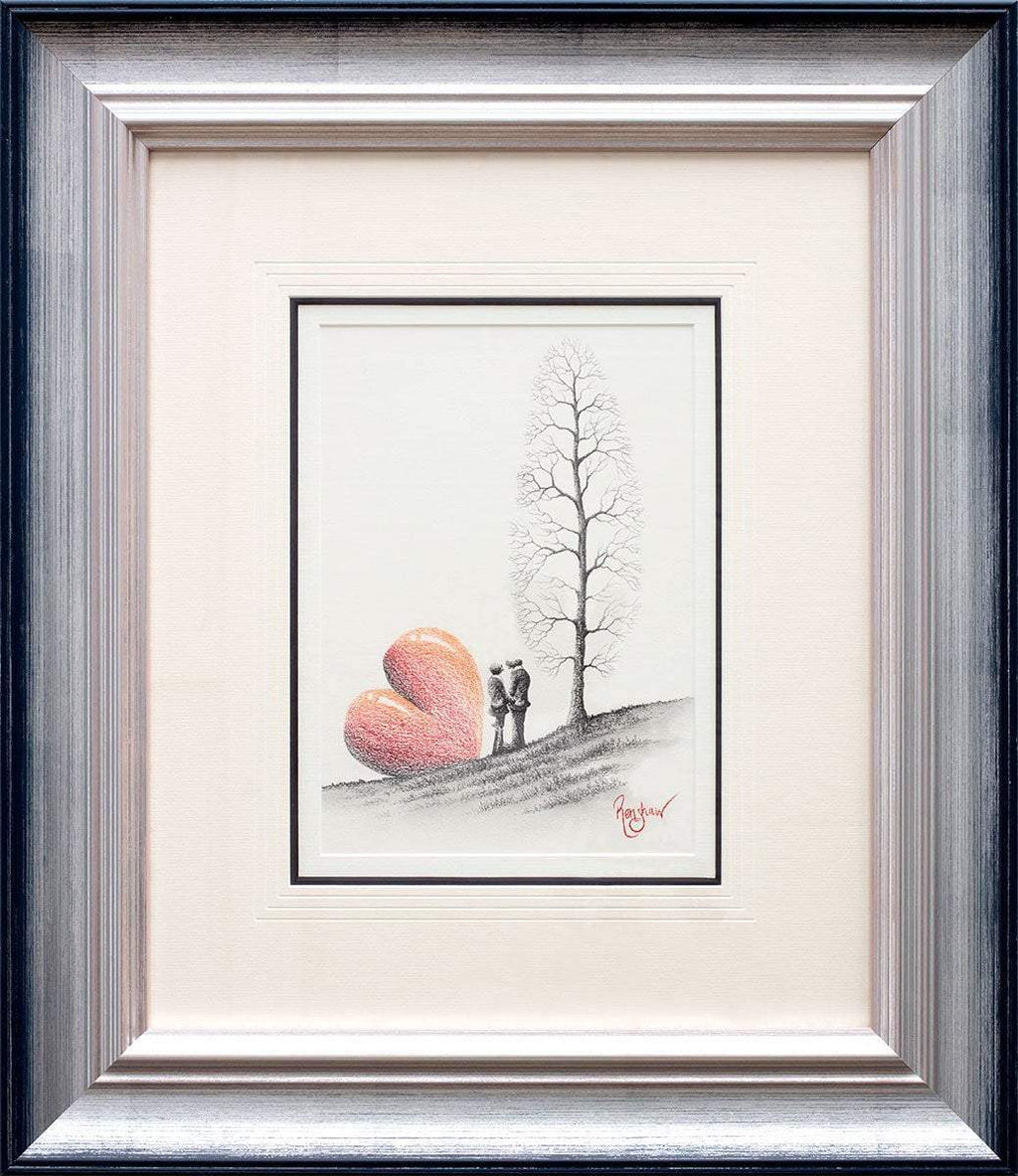 Forget Me Not - Original Sketch - SOLD by artist David Renshaw - Wyecliffe Galleries