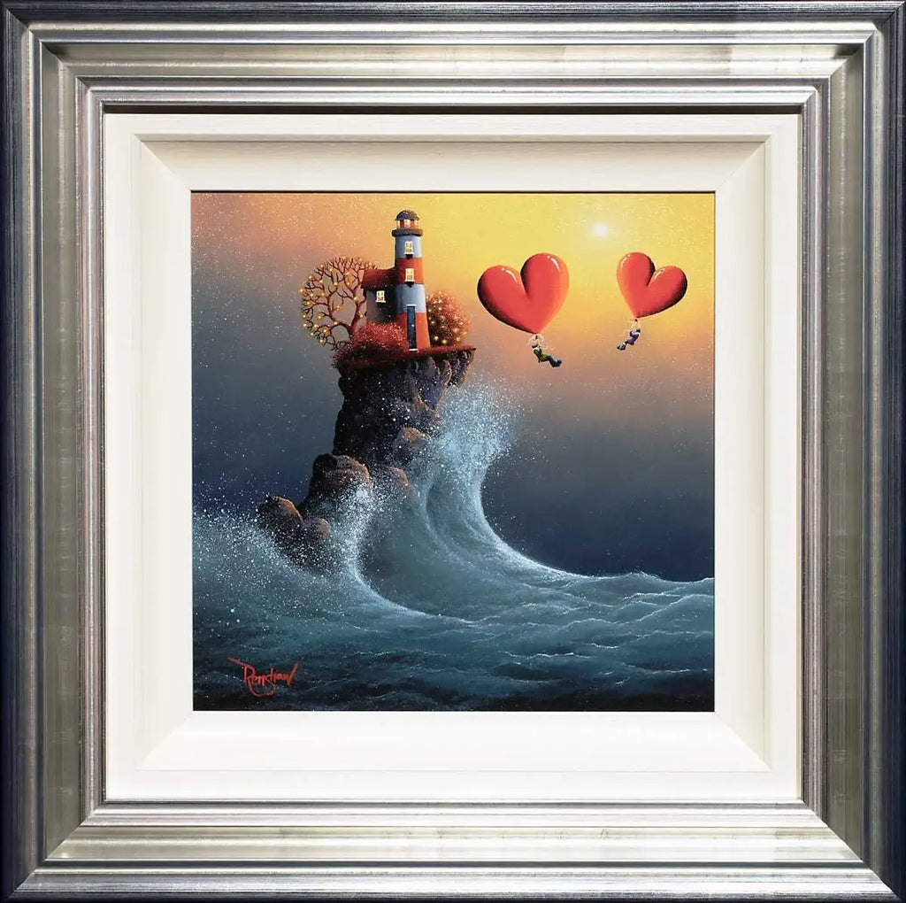 Freefalling - SOLD by artist David Renshaw - Wyecliffe Galleries