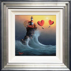 Freefalling - SOLD by artist David Renshaw - Wyecliffe Galleries