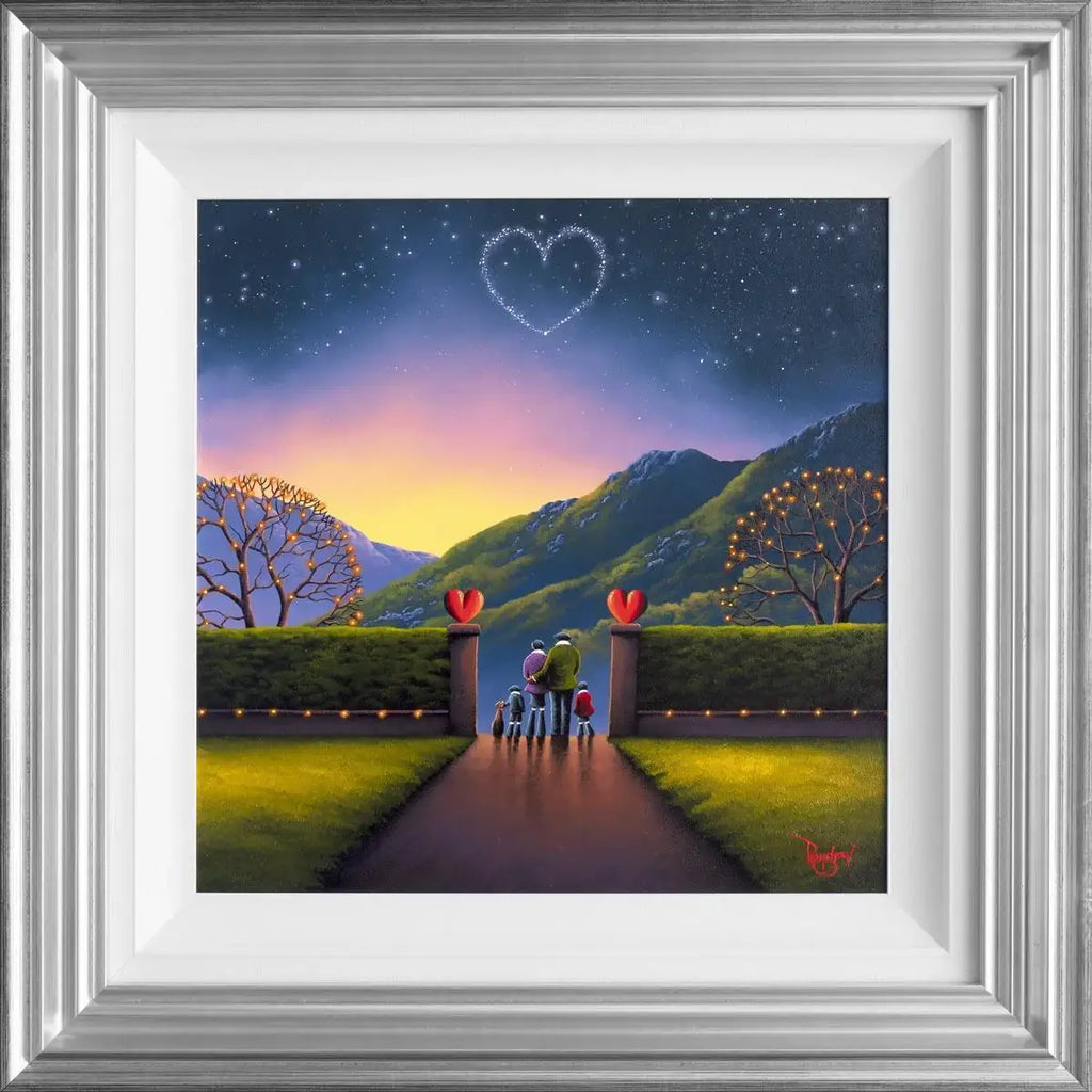 Gateway To Happiness - Original - SOLD by artist David Renshaw - Wyecliffe Galleries