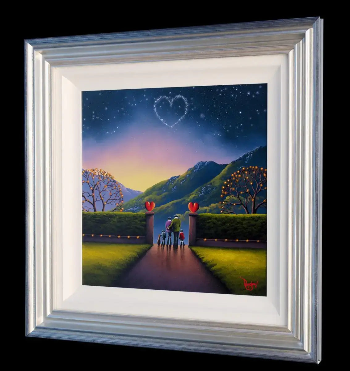Gateway To Happiness - Original - SOLD by artist David Renshaw - Wyecliffe Galleries