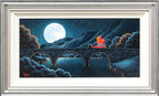 Gazing at the Moon - Original - SOLD by artist David Renshaw - Wyecliffe Galleries