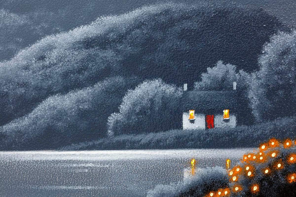 Gazing Lovingly - Original - SOLD by artist David Renshaw - Wyecliffe Galleries