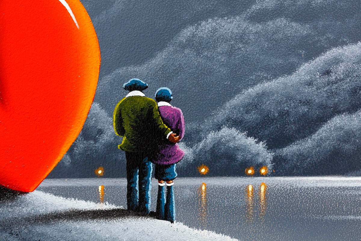 Gazing Lovingly - Original - SOLD by artist David Renshaw - Wyecliffe Galleries