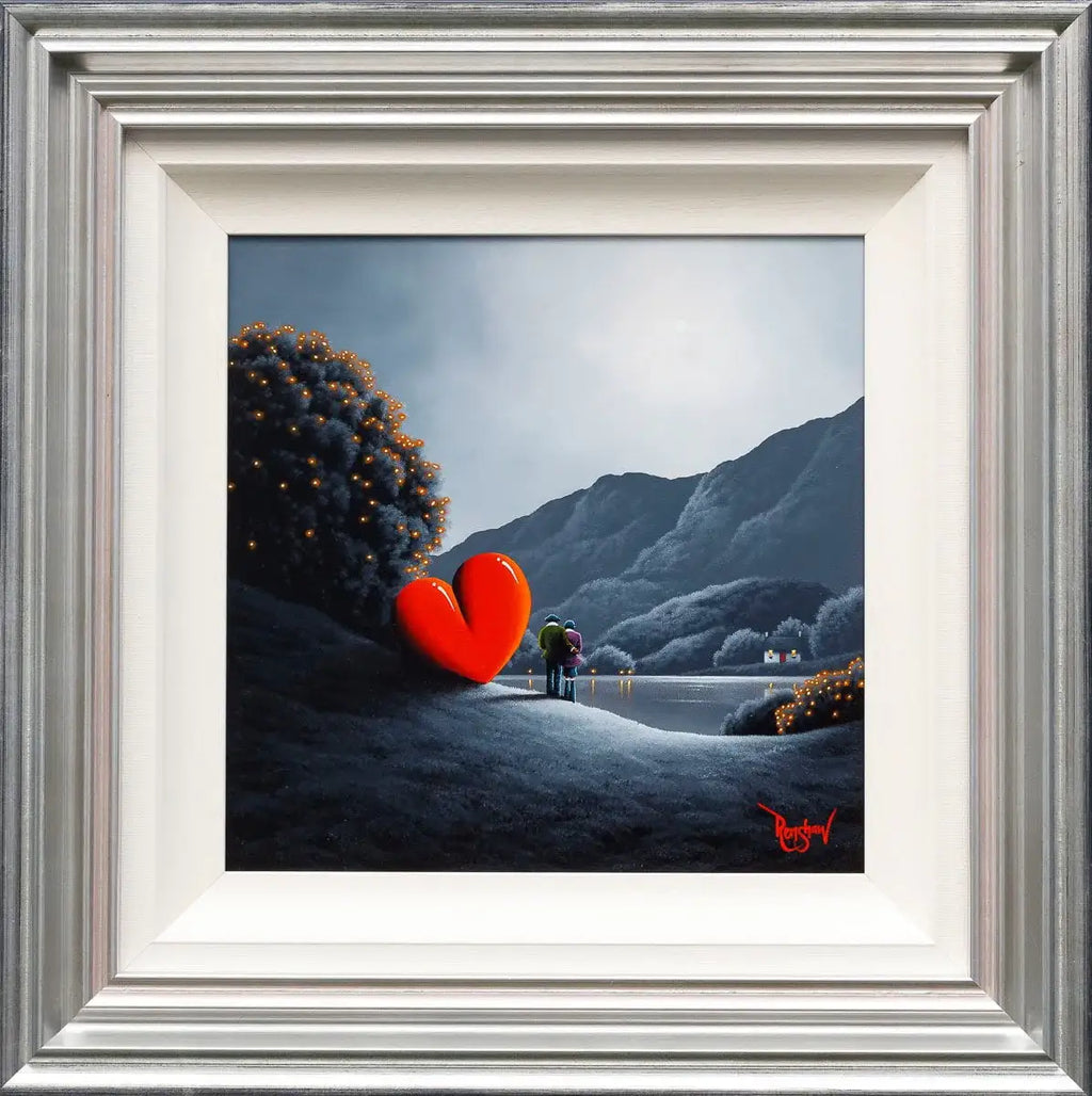 Gazing Lovingly - Original - SOLD by artist David Renshaw - Wyecliffe Galleries