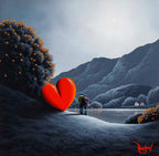 Gazing Lovingly - Original - SOLD by artist David Renshaw - Wyecliffe Galleries