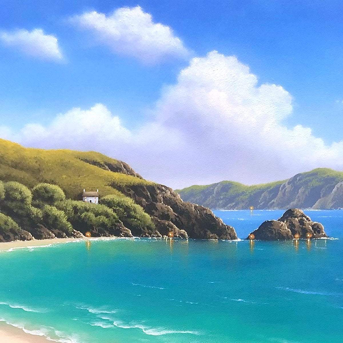 Gazing Out - Original - SOLD by artist David Renshaw - Wyecliffe Galleries