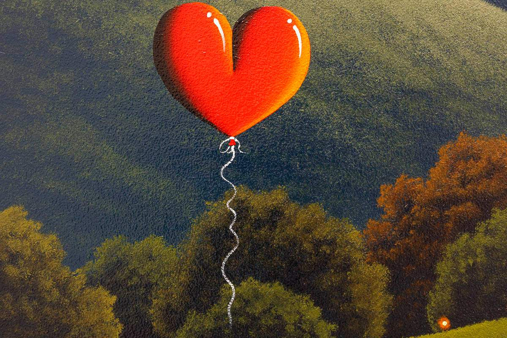 Glimpse Of Us - Original - SOLD by artist David Renshaw - Wyecliffe Galleries